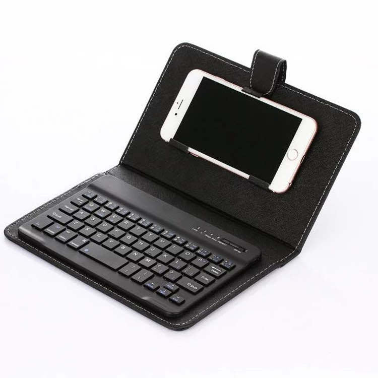 Mobile phone Bluetooth keyboard leather case suitable for Android Apple mobile phone