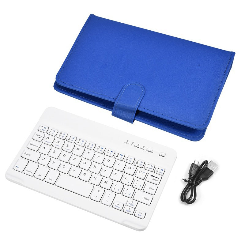 Mobile phone Bluetooth keyboard leather case suitable for Android Apple mobile phone