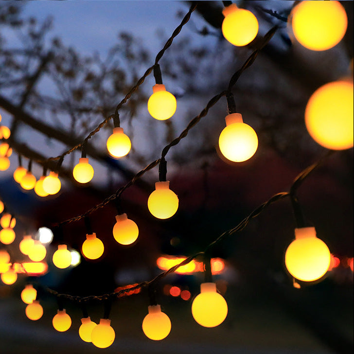 LED Outdoor Ball String Lights