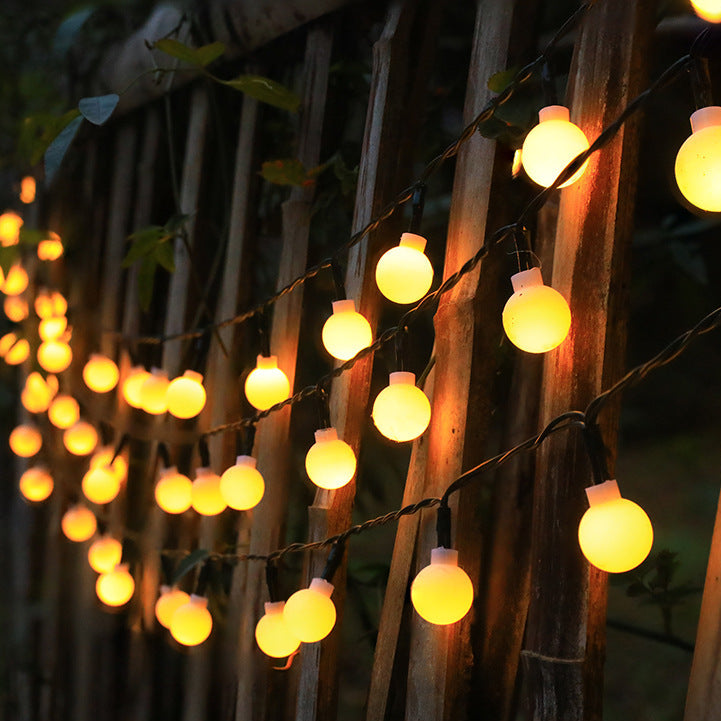 LED Outdoor Ball String Lights