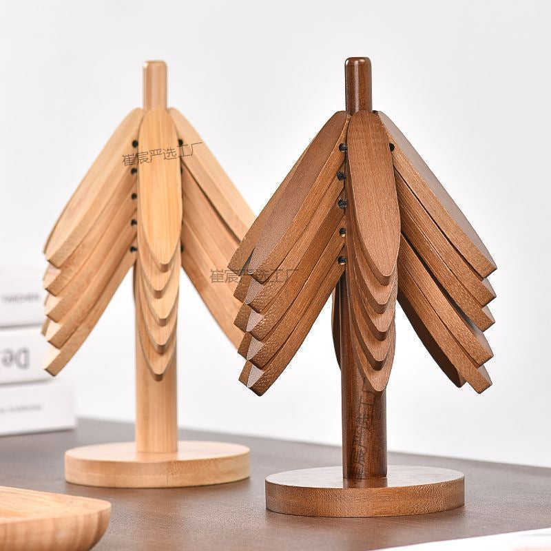 Christmas tree insulation table mat