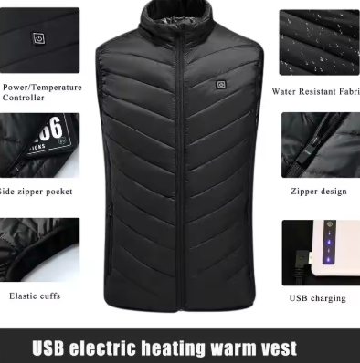 USB Heating Suit Vest